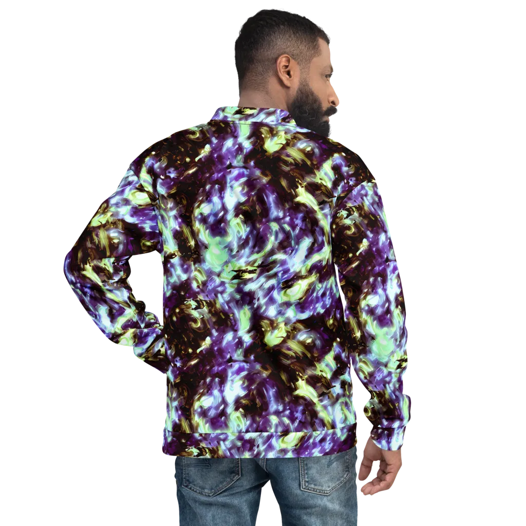 Aurora Molten on Bomber Jacket — Back