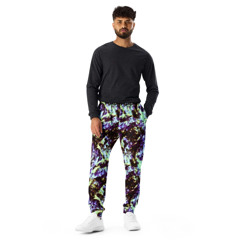 Aurora Molten on Men's Joggers — Front