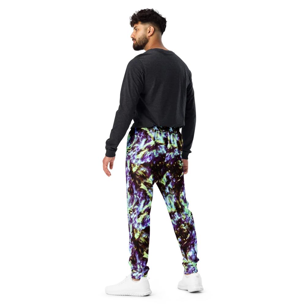 Aurora Molten on Men's Joggers — Back