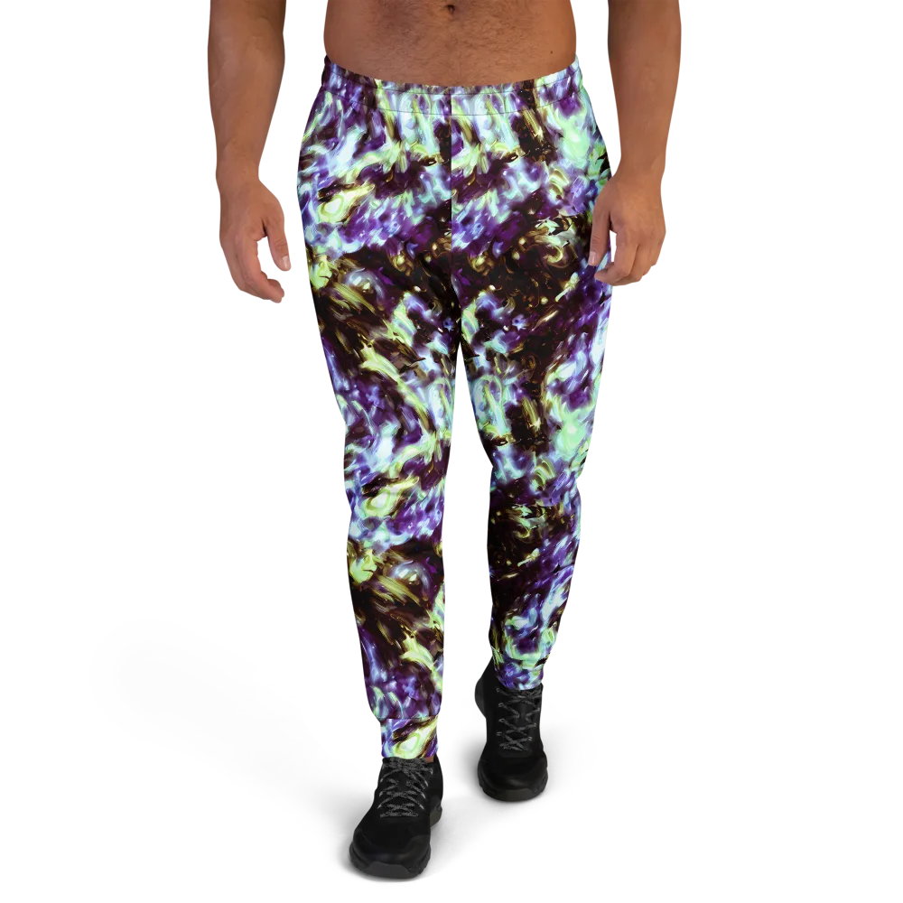 Aurora Molten on Men's Joggers — Front