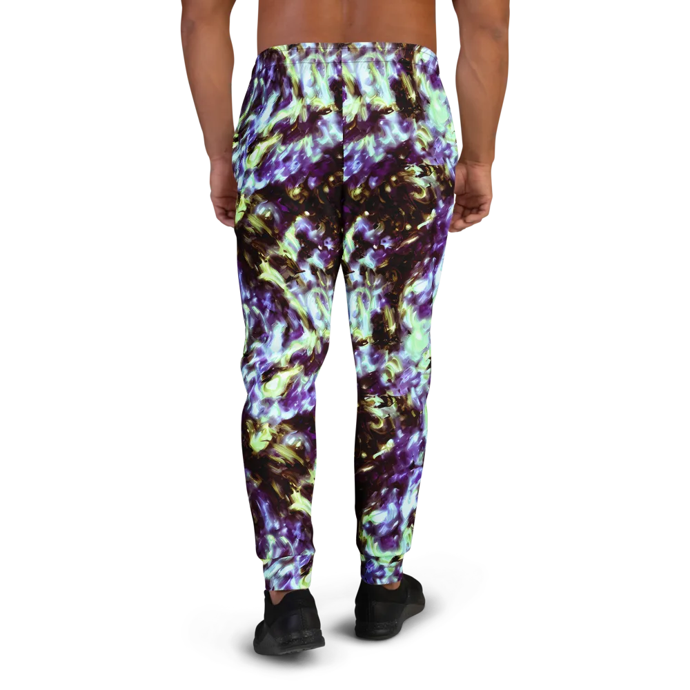 Aurora Molten on Men's Joggers — Back