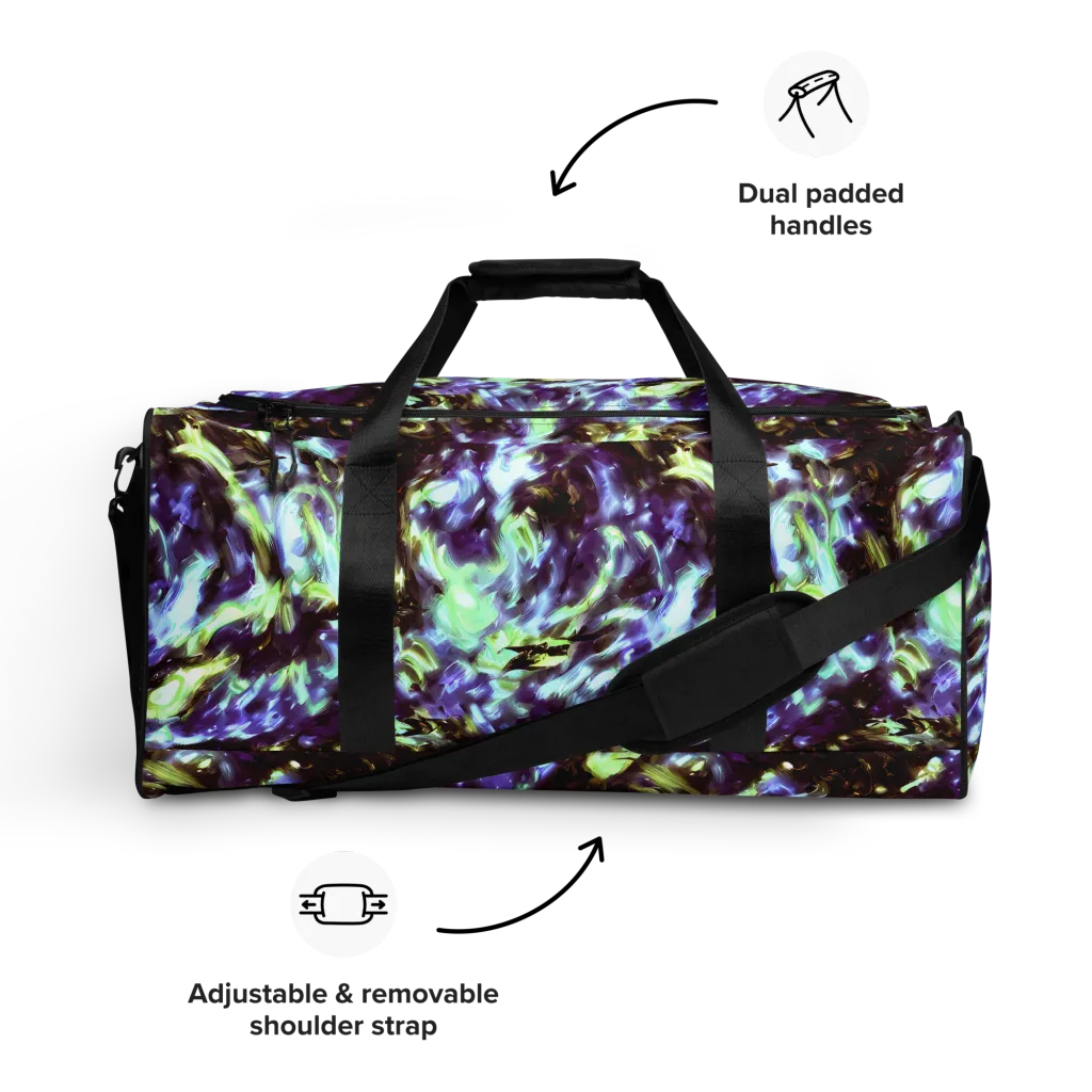 Aurora Molten on Duffle Bag — Front