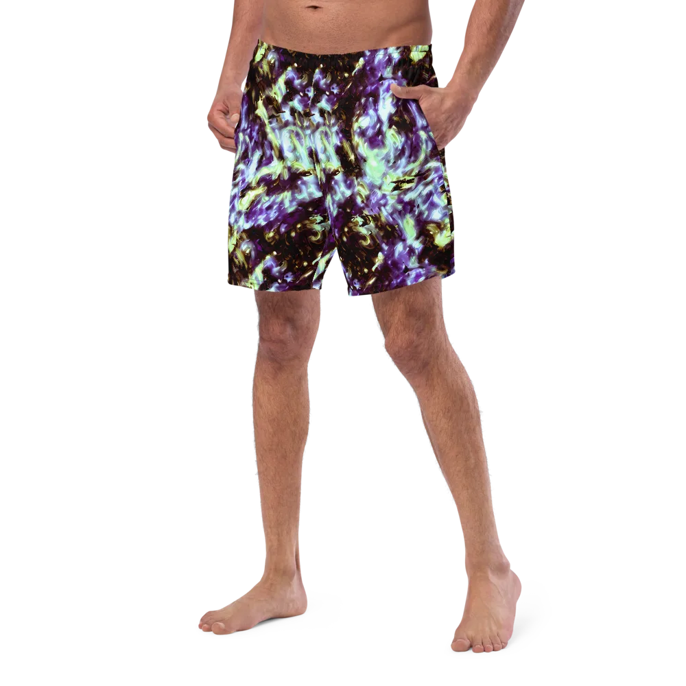 Aurora Molten on Swim Trunks — Left Front