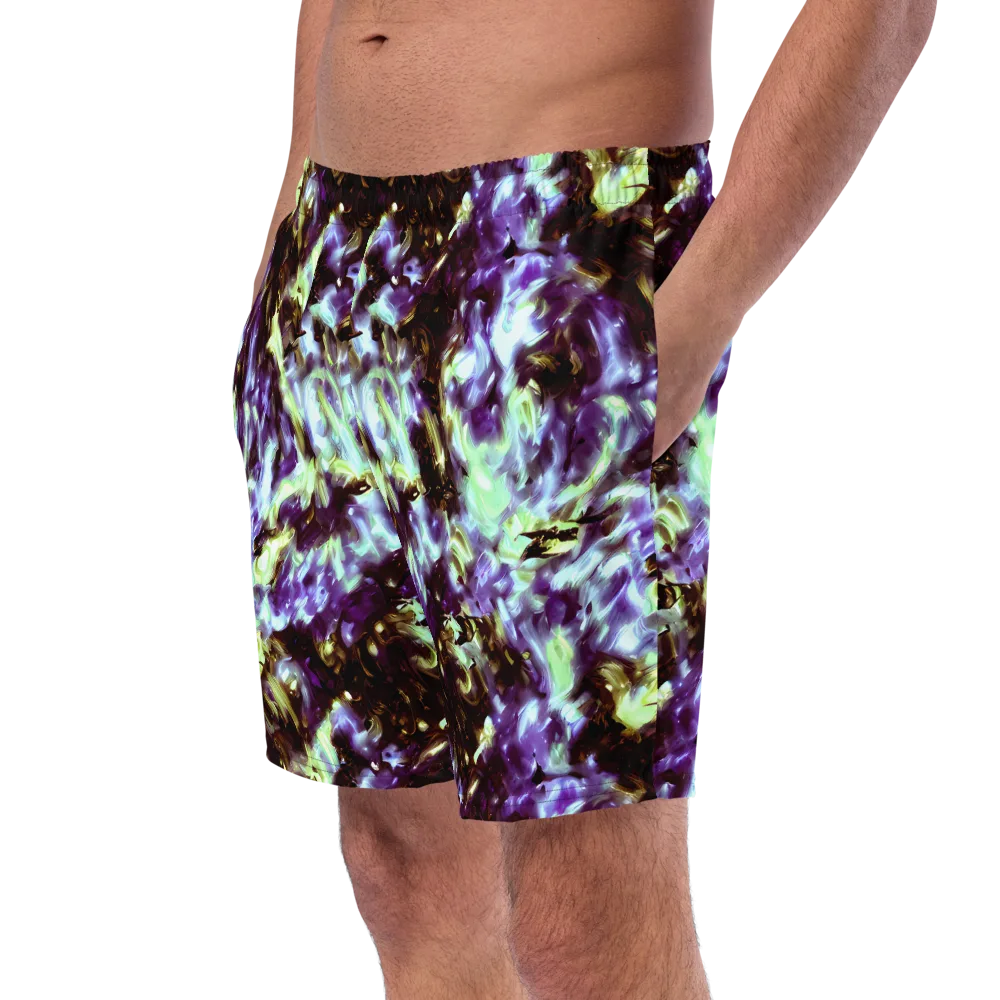 Aurora Molten on Swim Trunks — Left Front