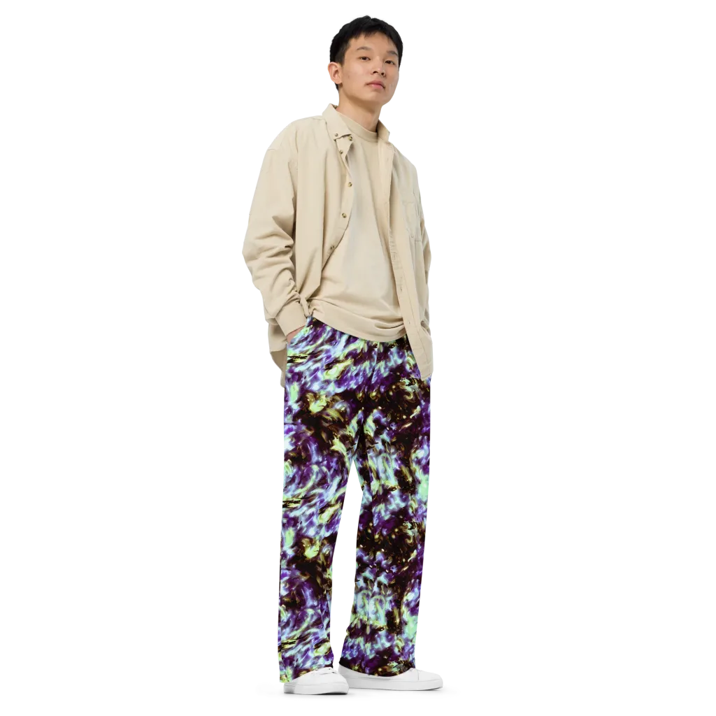 Aurora Molten on Wide-Leg Pants — Right Front