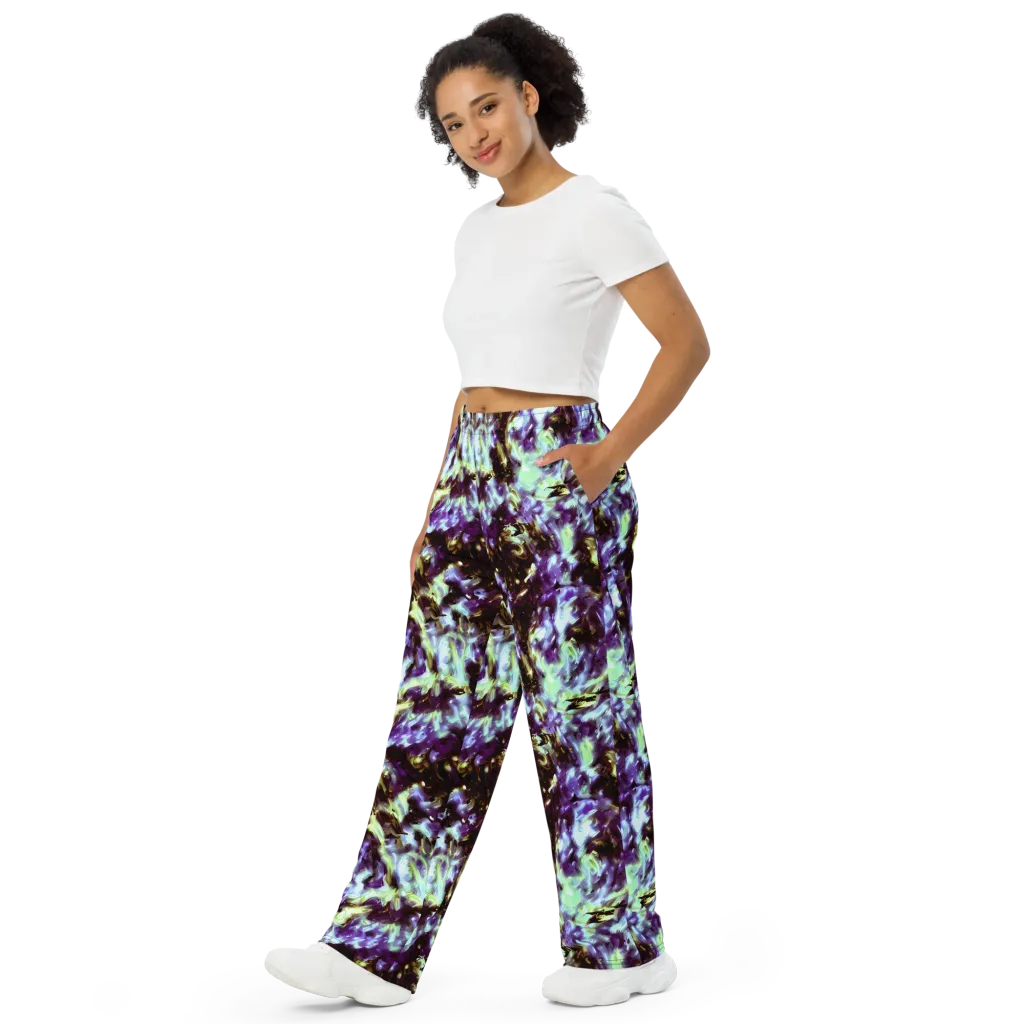 Aurora Molten on Wide-Leg Pants — Left Front