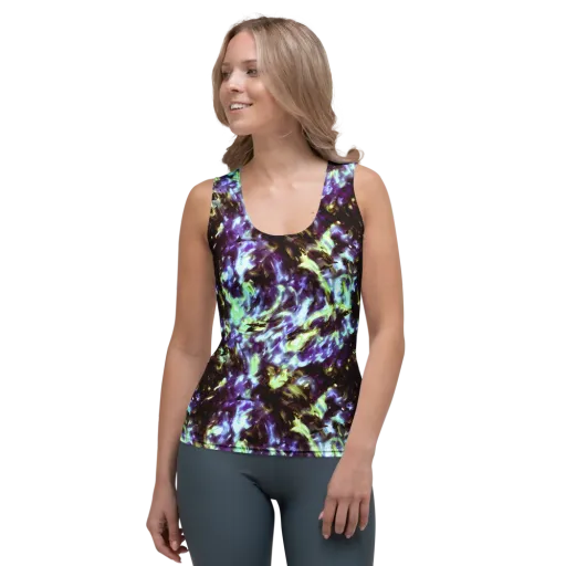 Aurora Molten on a Women's Tank Top