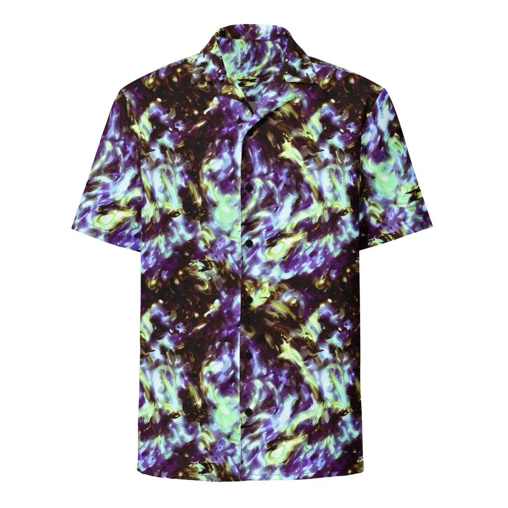 Aurora Molten on Button Shirt — Front