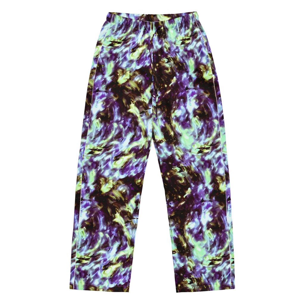 Aurora Molten on Women's Pajama Pants — Front
