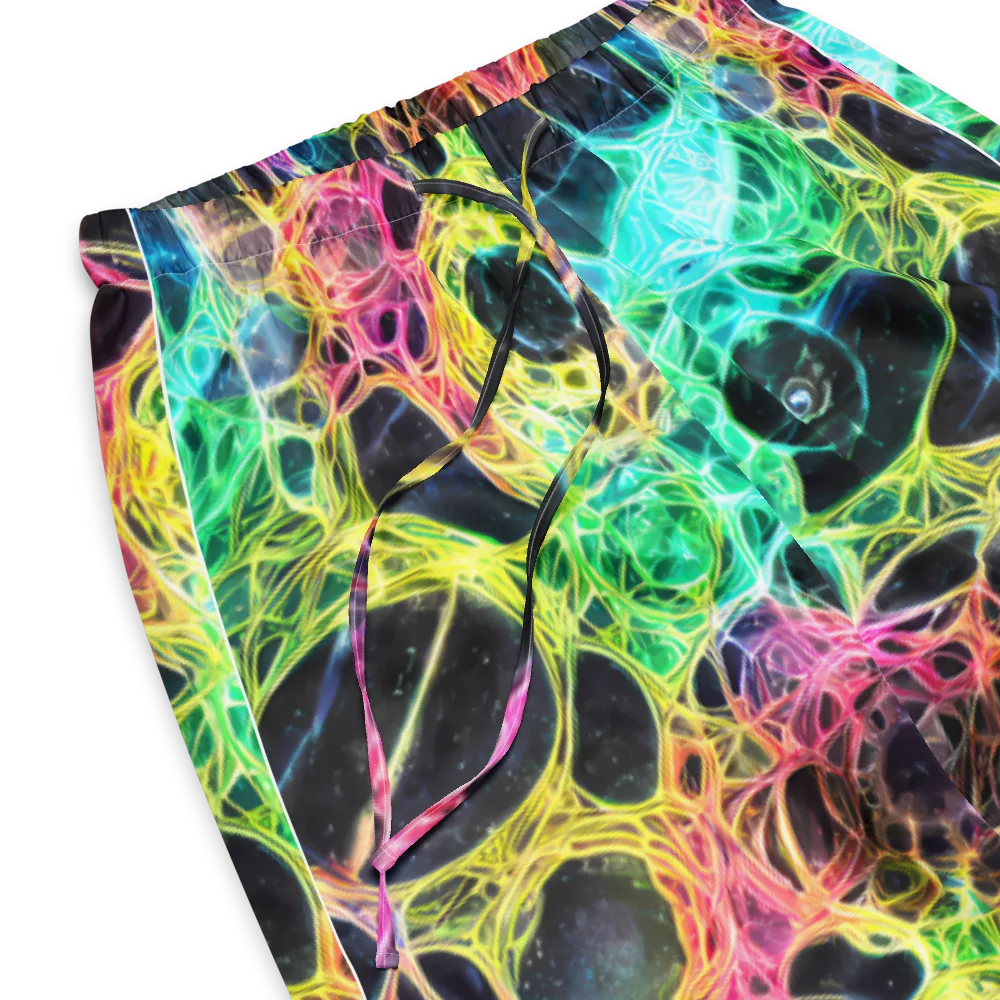 Neon Celestial Web on Women's Pajama Pants — Product details