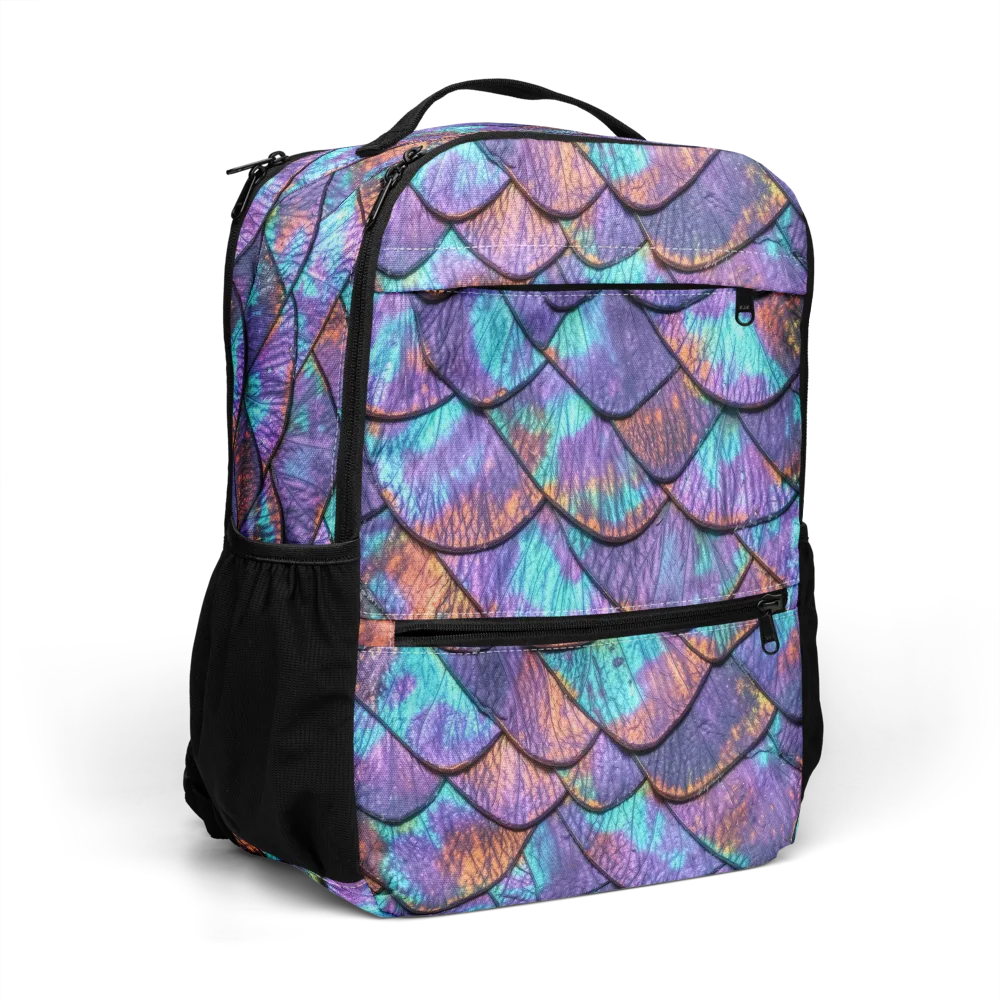 Aurora Scales on Utility Backpack — Right Front