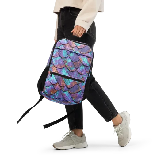 Aurora Scales on a Utility Backpack
