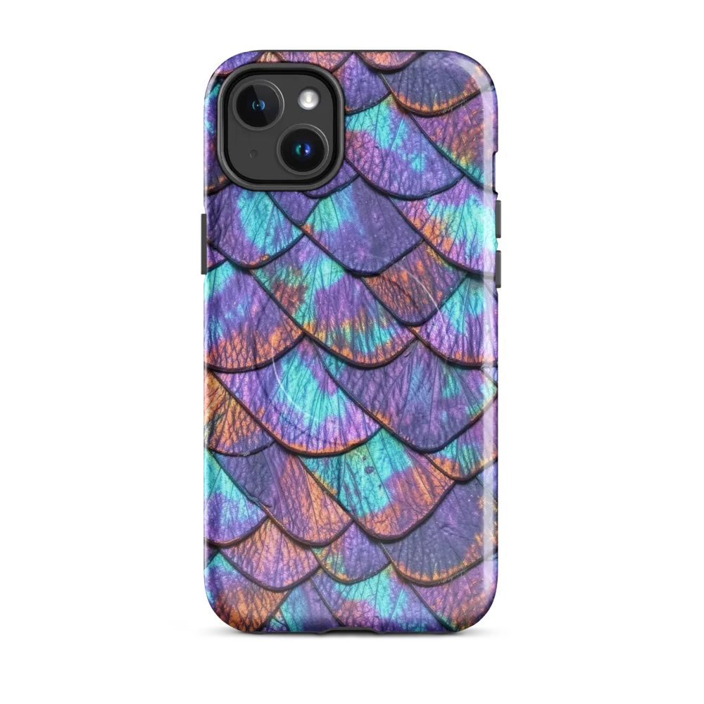 Aurora Scales on MagSafe Tough Case for iPhone® — Front