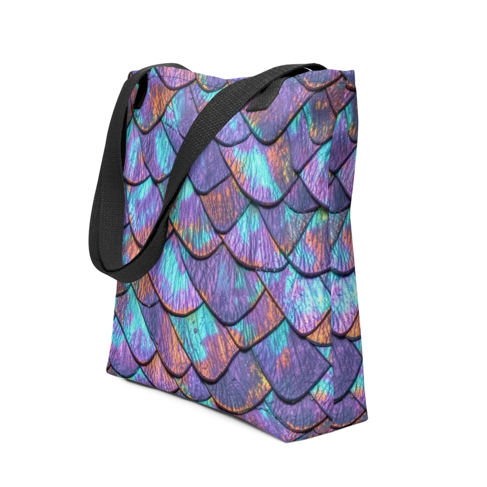 Aurora Scales on Tote Bag — Front