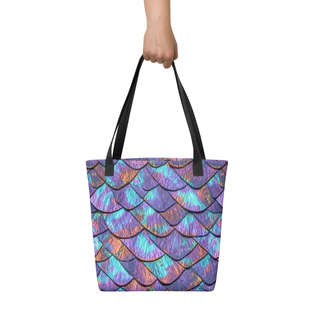 Aurora Scales on Tote Bag — Front