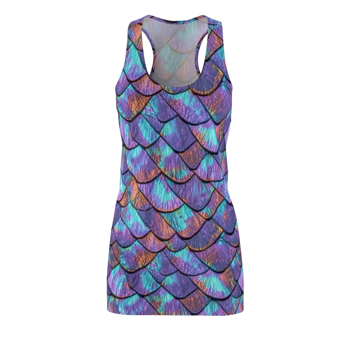 Aurora Scales on Racerback Dress — Front