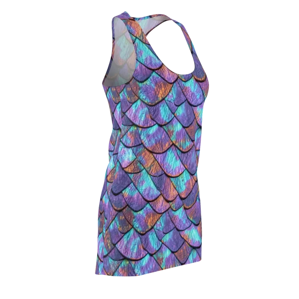 Aurora Scales on Racerback Dress — Front Side