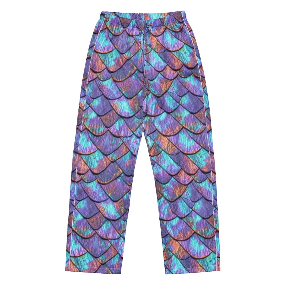 Aurora Scales on Women's Pajama Pants — Front