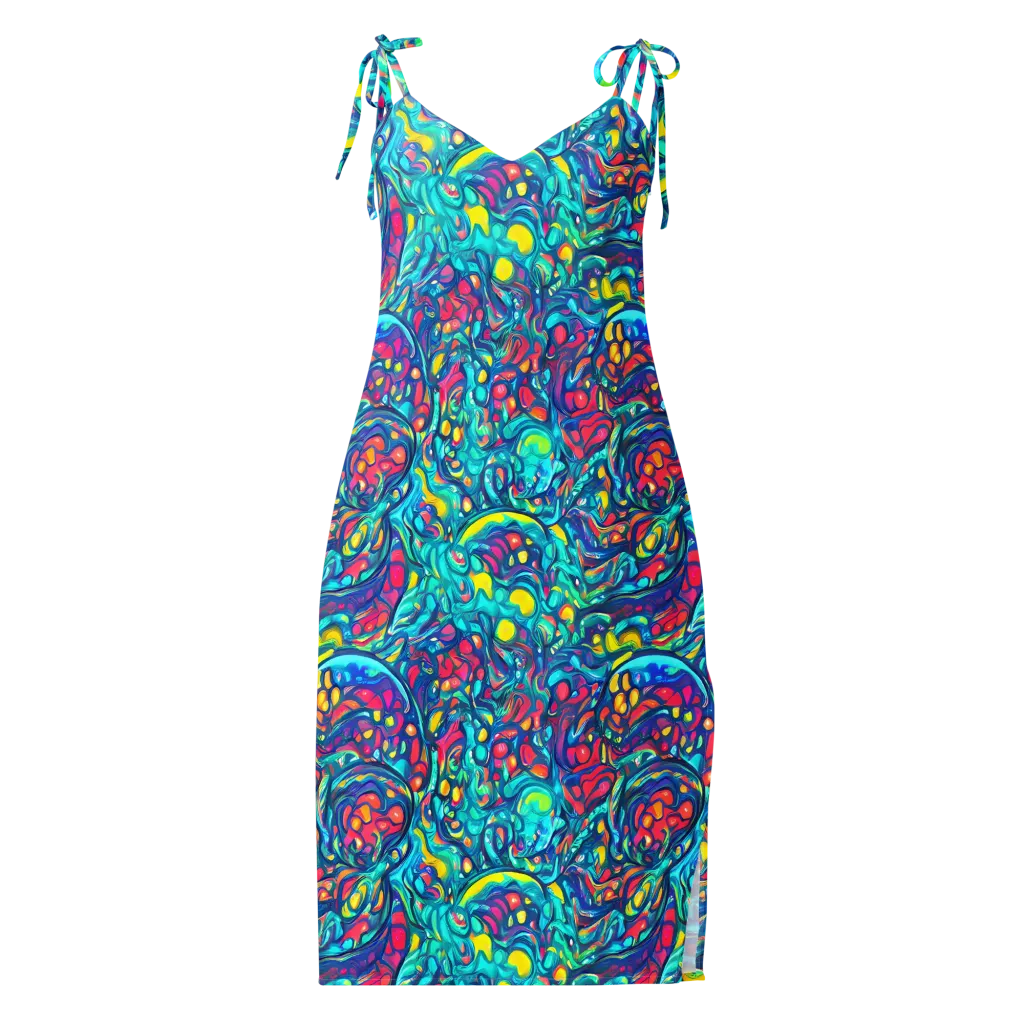Turbulent Jewel on Slip Dress — Front