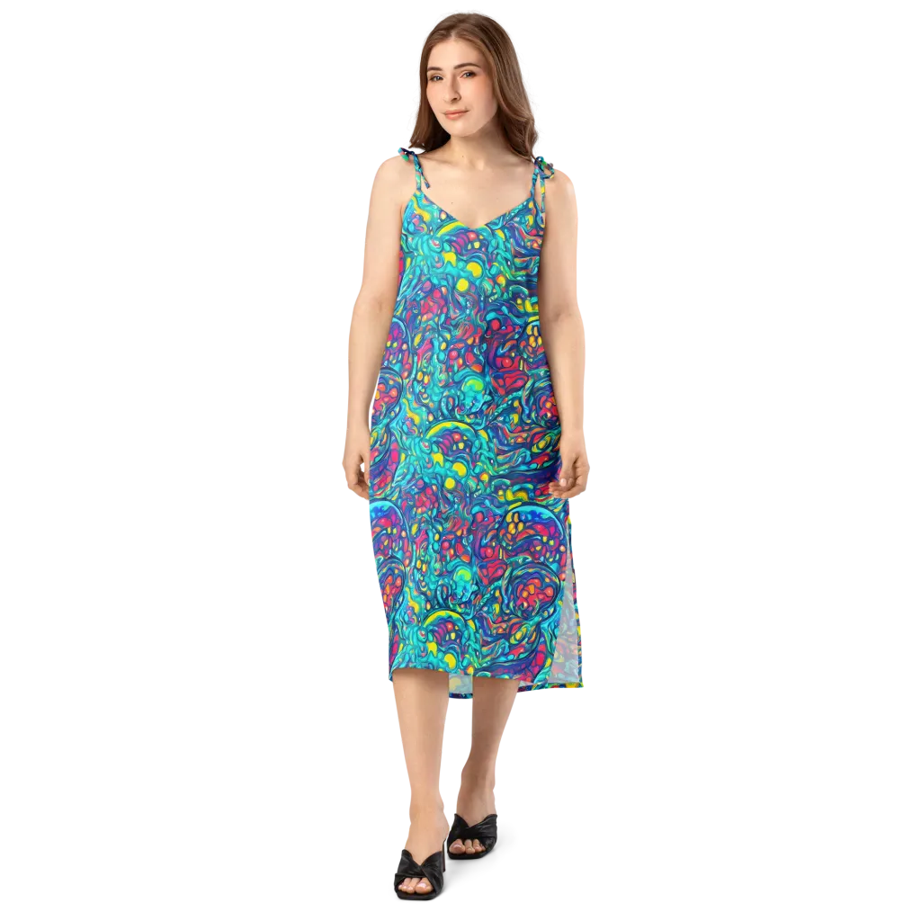 Turbulent Jewel on Slip Dress — Front