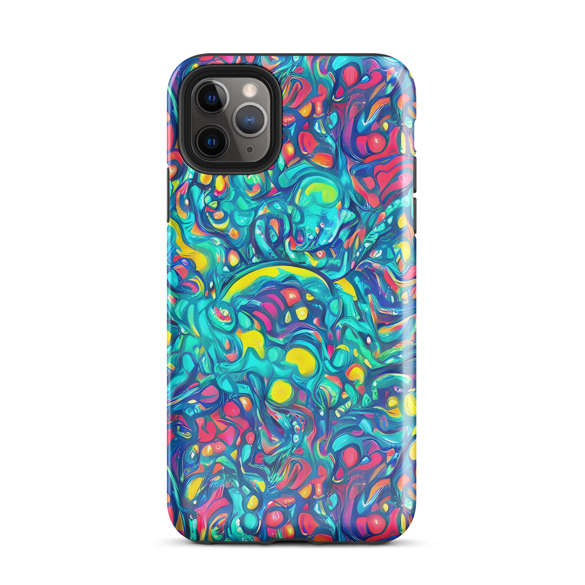 Turbulent Jewel on Tough Case for iPhone® — Front
