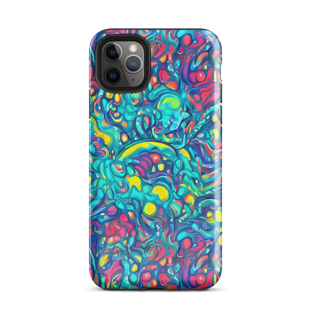 Turbulent Jewel on Tough Case for iPhone® — Front
