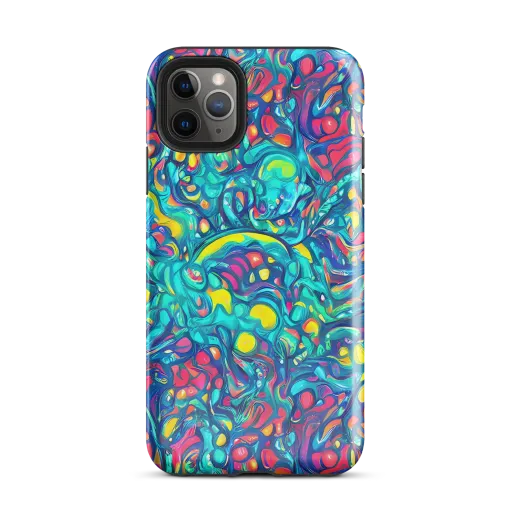 Turbulent Jewel on a Tough Case for iPhone®