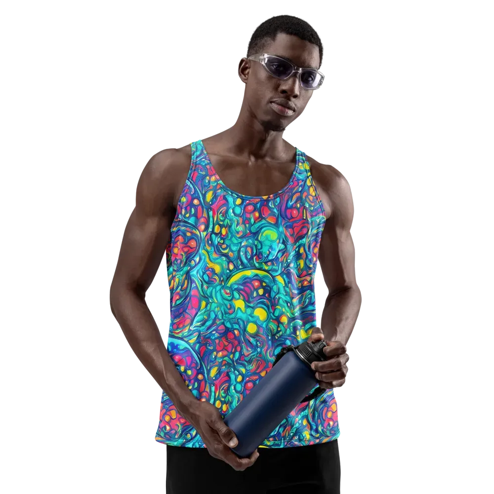 Turbulent Jewel on Men's Tank Top — Front