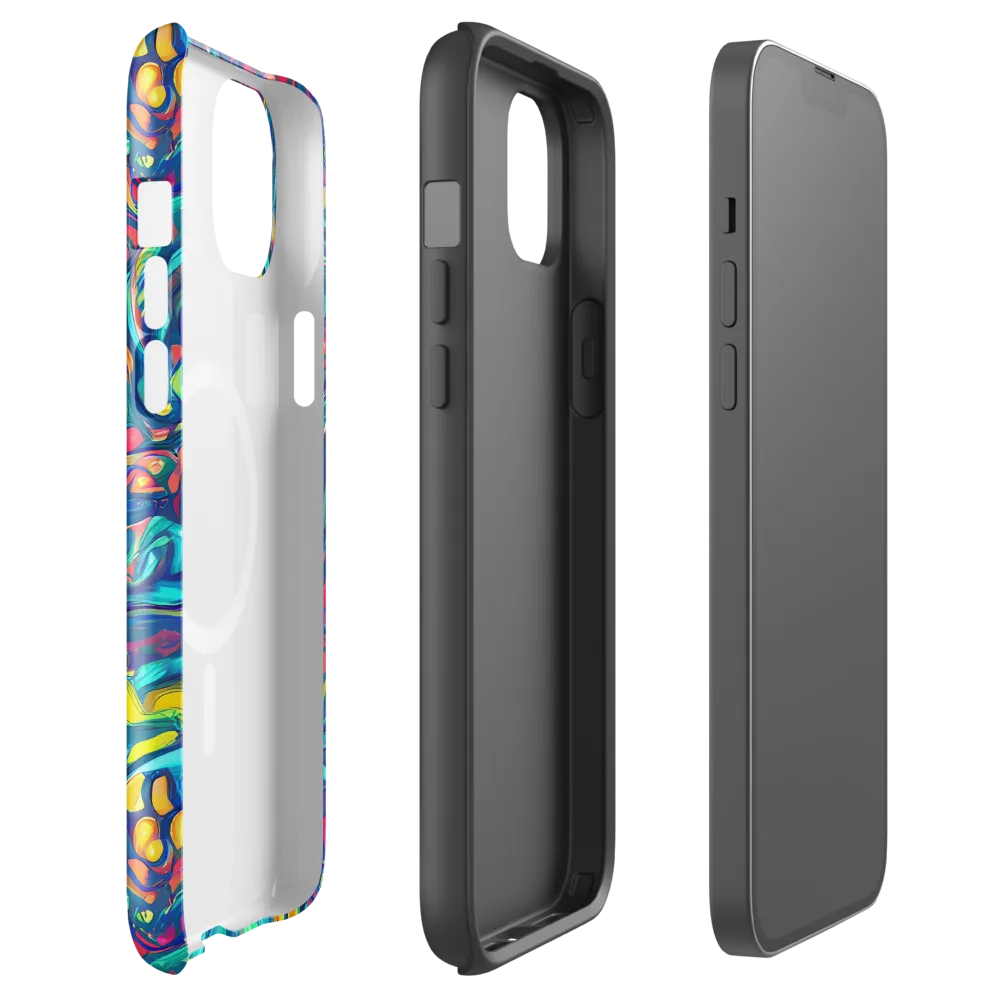 Turbulent Jewel on MagSafe Tough Case for iPhone® — Front
