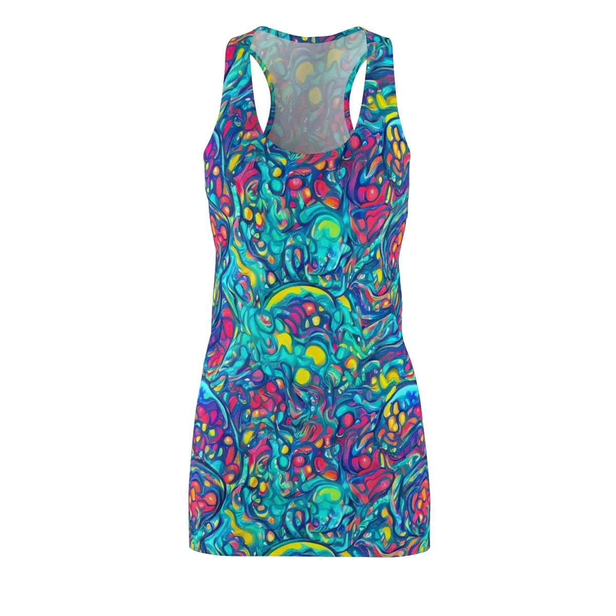 Turbulent Jewel on Racerback Dress — Front