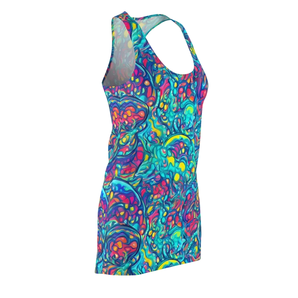 Turbulent Jewel on Racerback Dress — Front Side