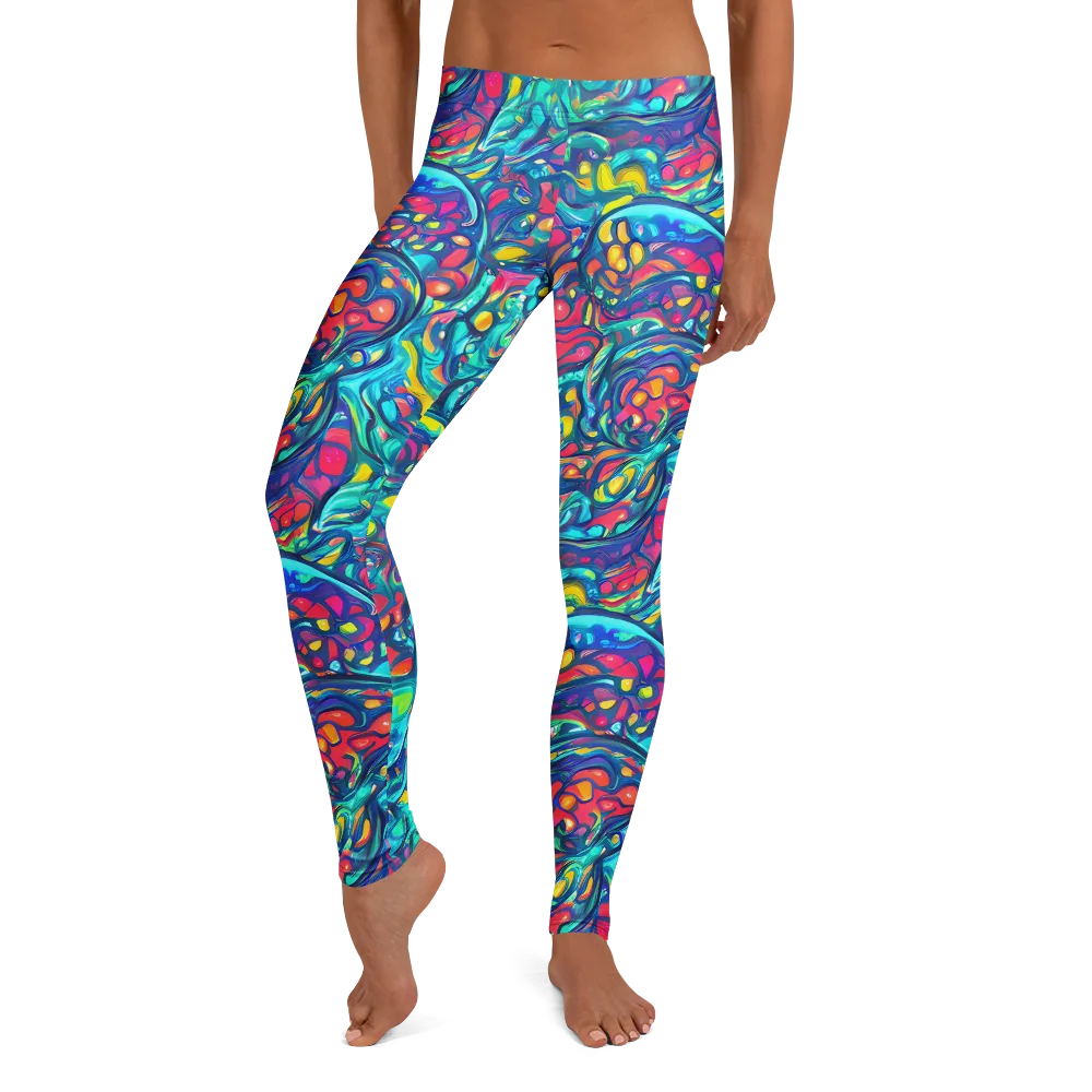 Turbulent Jewel on Leggings — Front