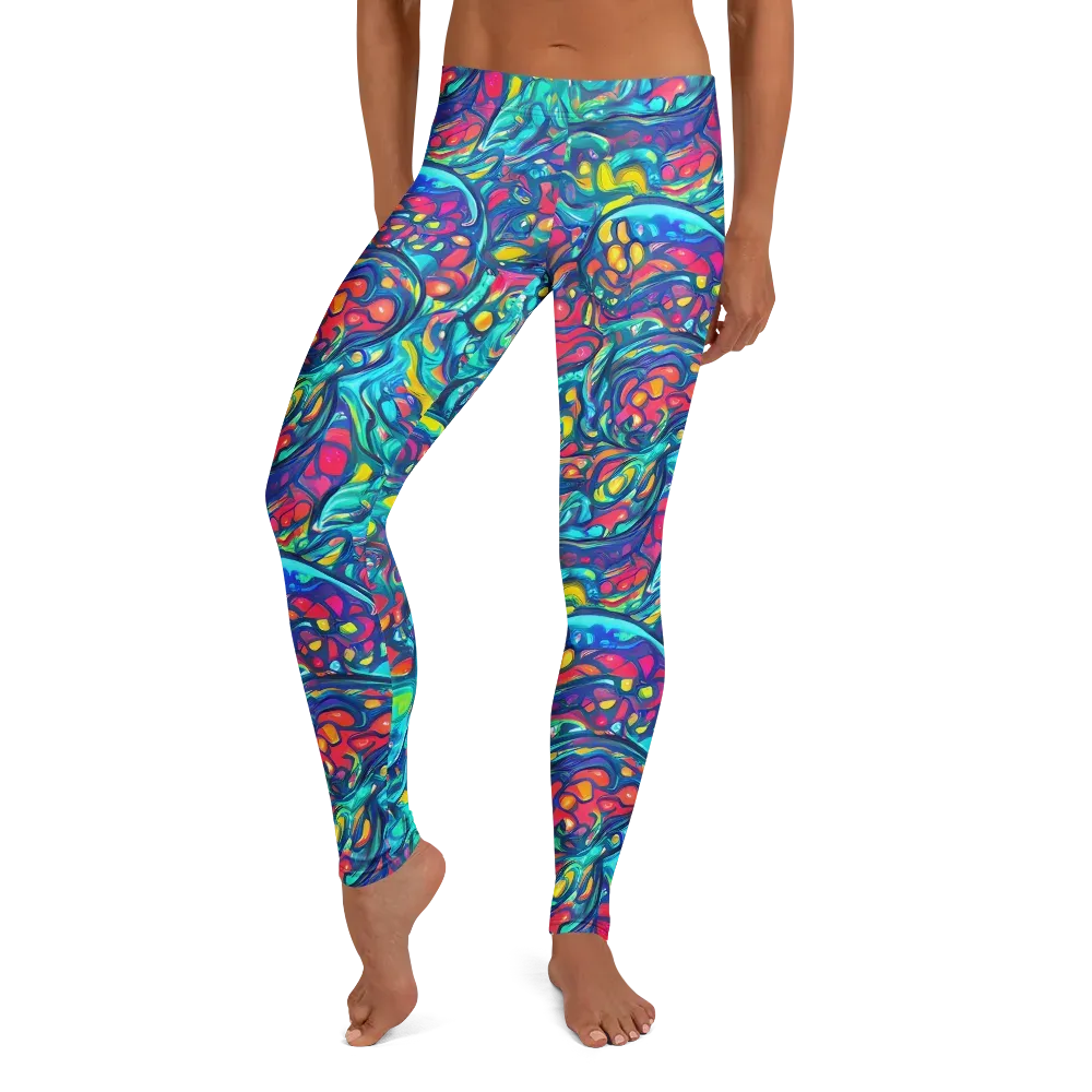 Turbulent Jewel on Leggings — Front