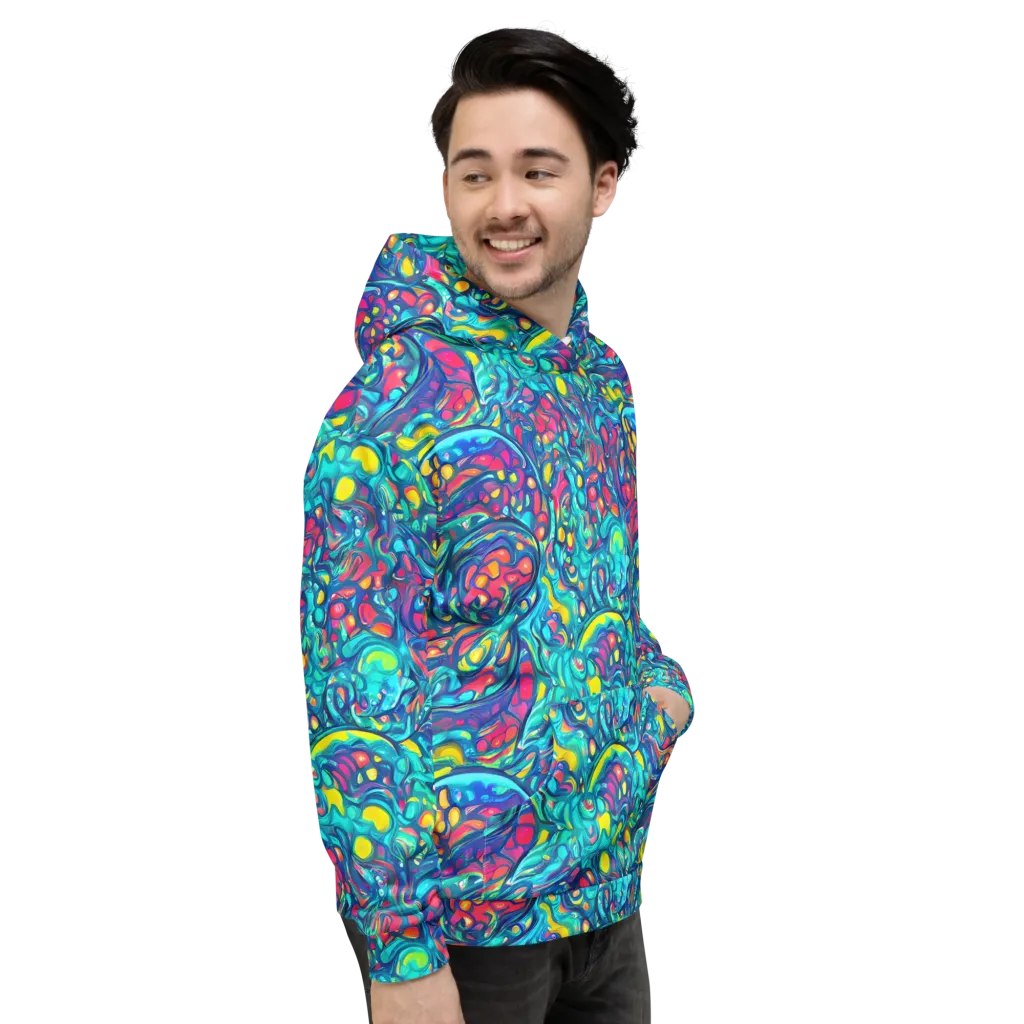 Turbulent Jewel on Hoodie — Right