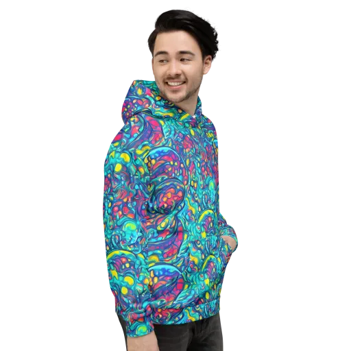 Turbulent Jewel on a Hoodie