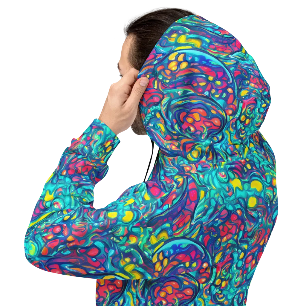 Turbulent Jewel on Hoodie — Back