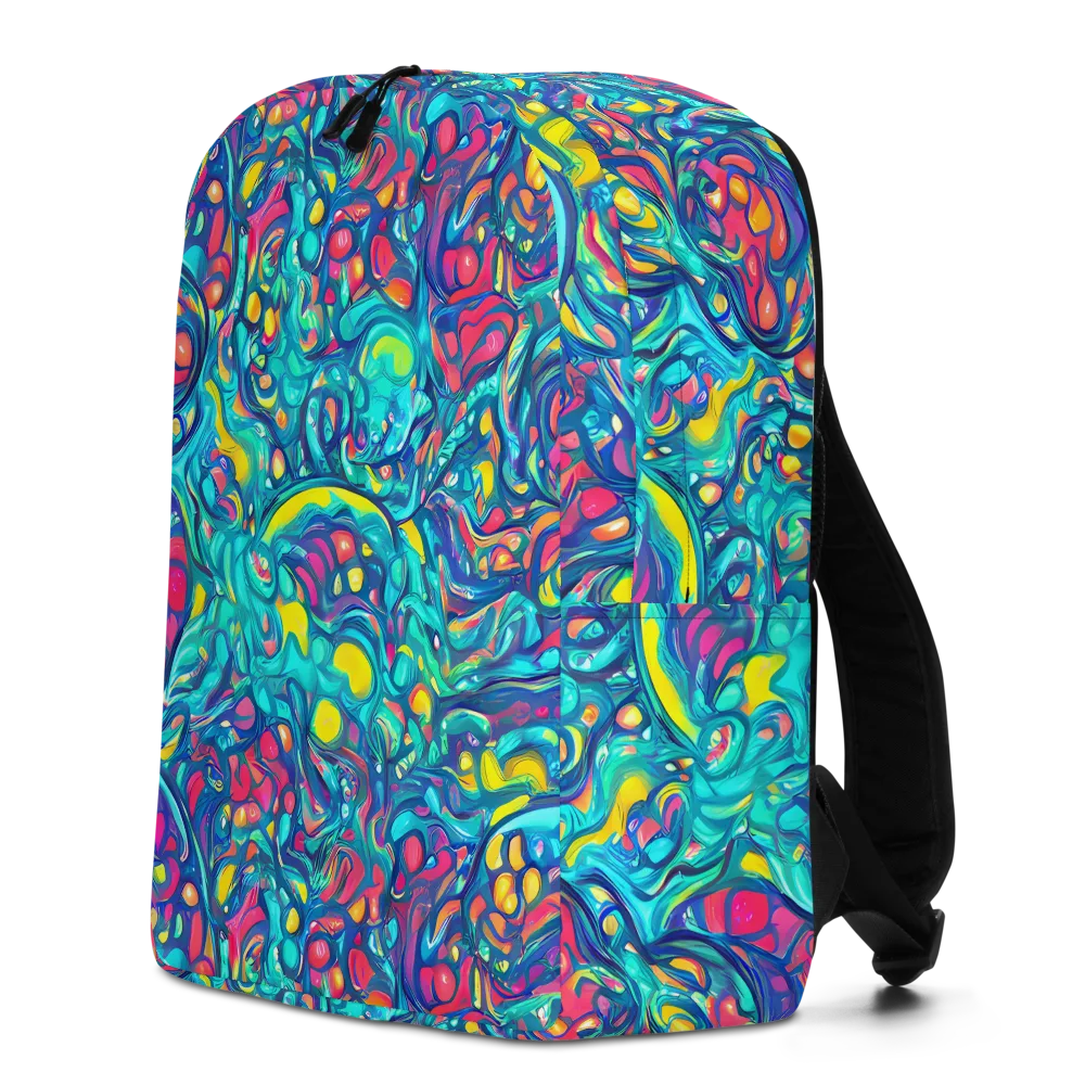 Turbulent Jewel on Minimalist Backpack — Left