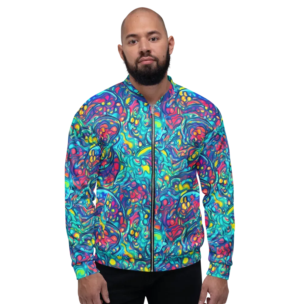 Turbulent Jewel on Bomber Jacket — Front