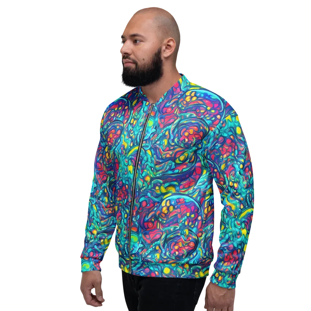 Turbulent Jewel on Bomber Jacket — Left