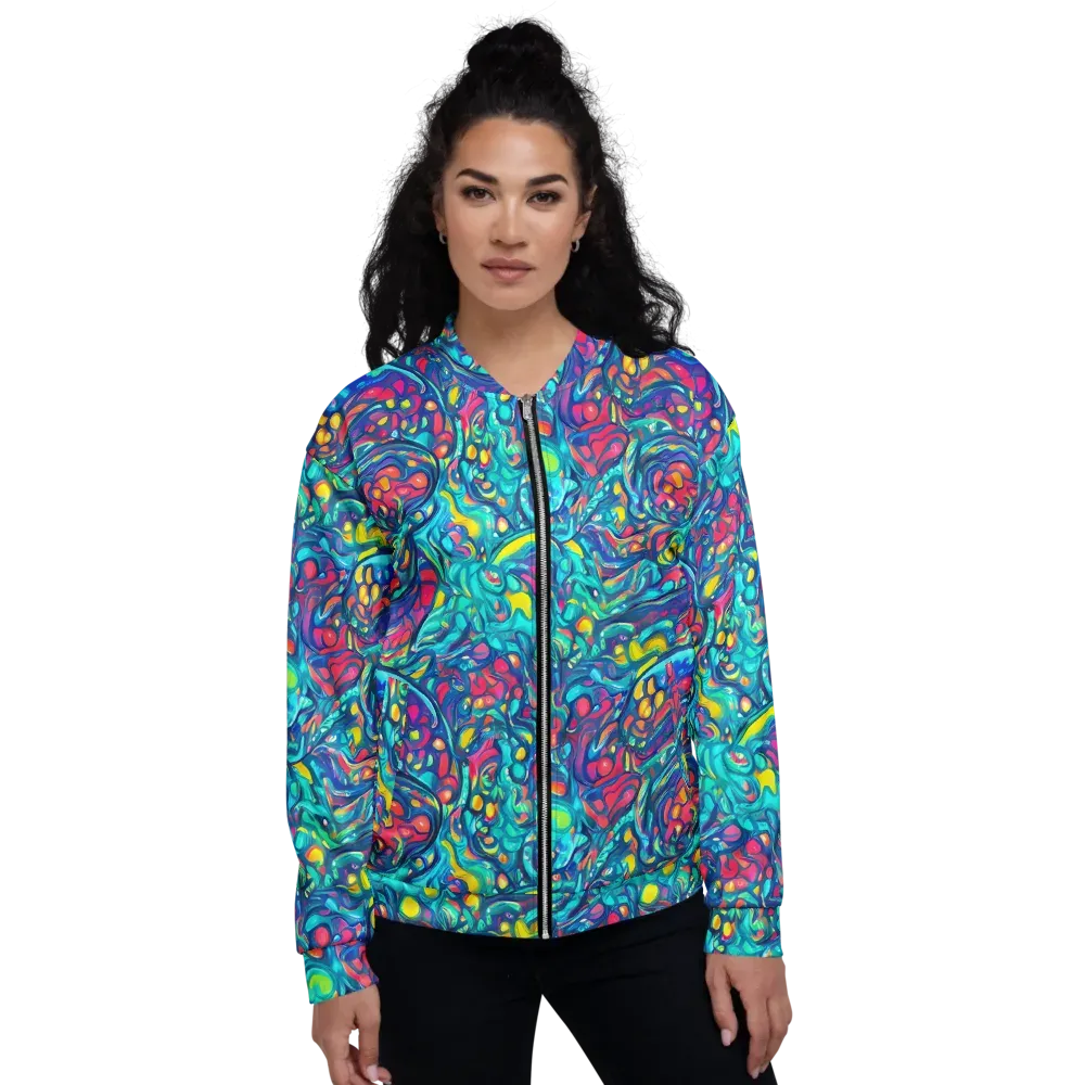 Turbulent Jewel on Bomber Jacket — Front