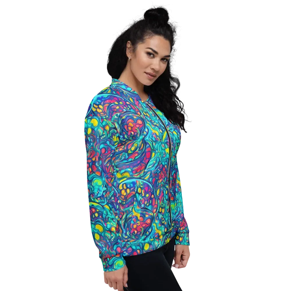 Turbulent Jewel on Bomber Jacket — Right