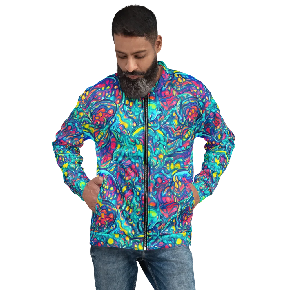 Turbulent Jewel on Bomber Jacket — Front