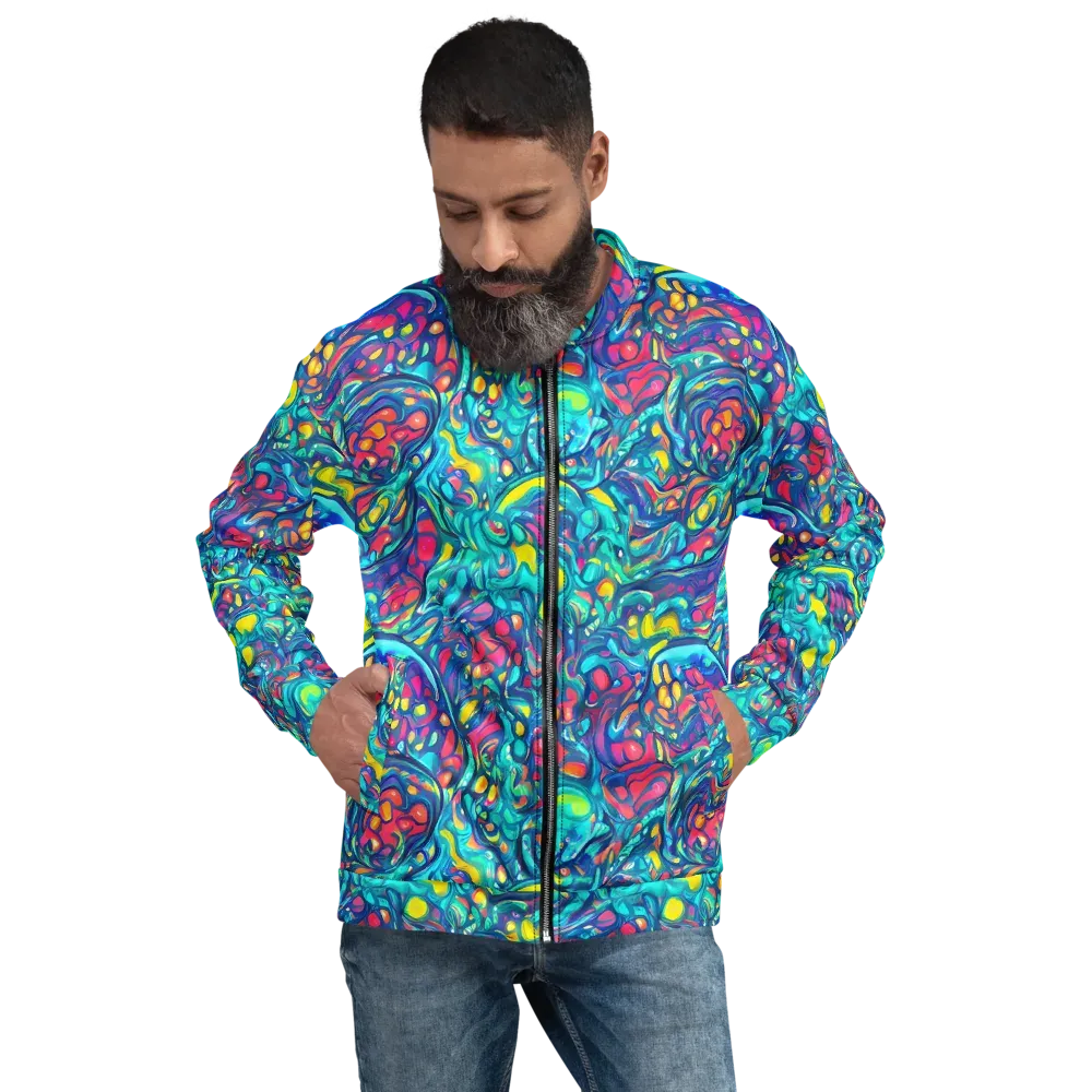 Turbulent Jewel on Bomber Jacket — Front