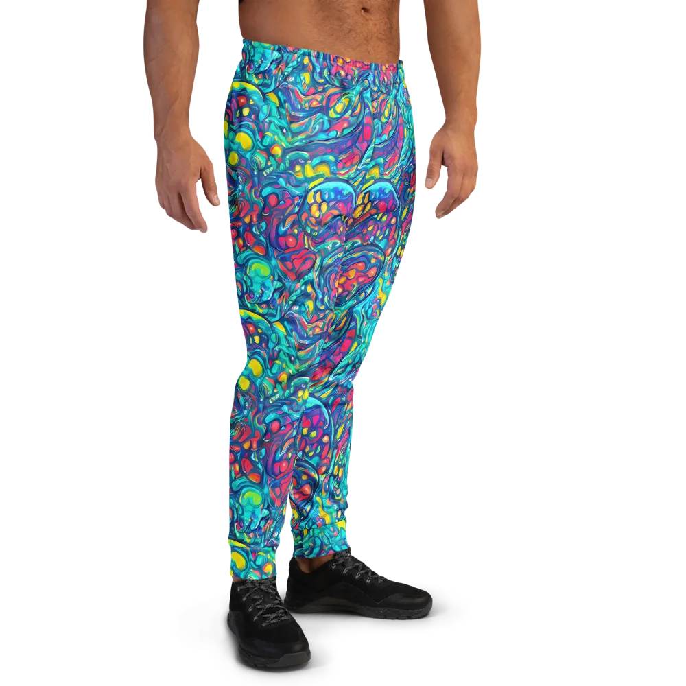Turbulent Jewel on Men's Joggers — Right