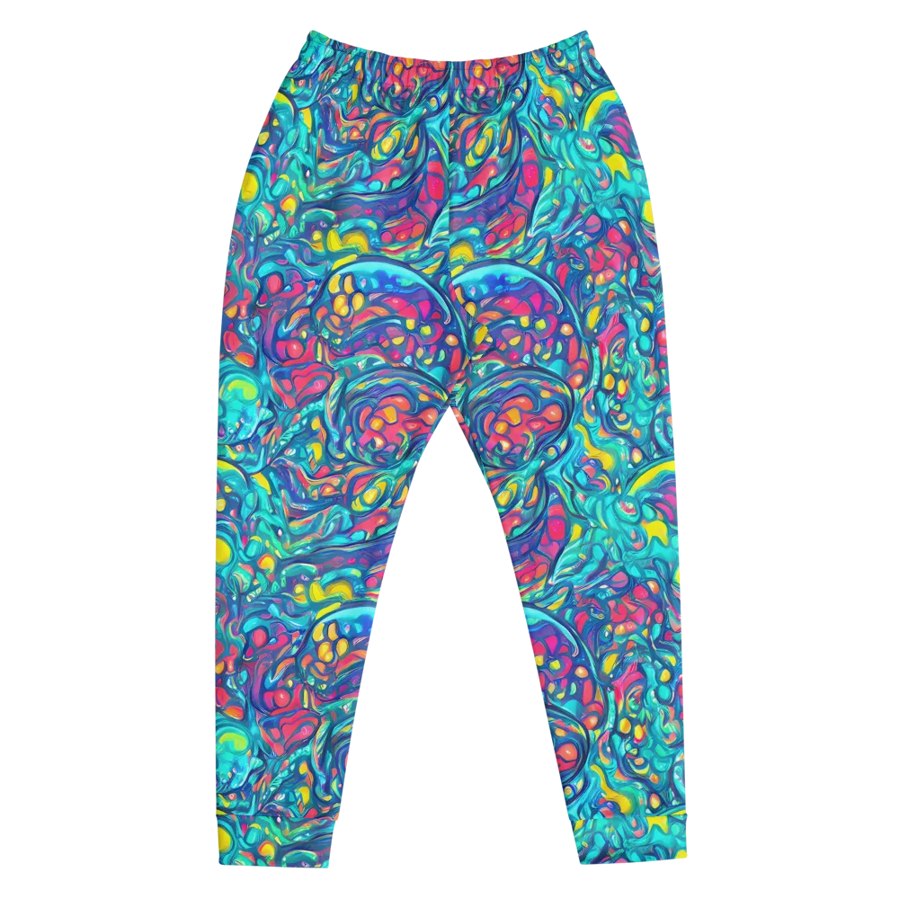 Turbulent Jewel on Men's Joggers — Front