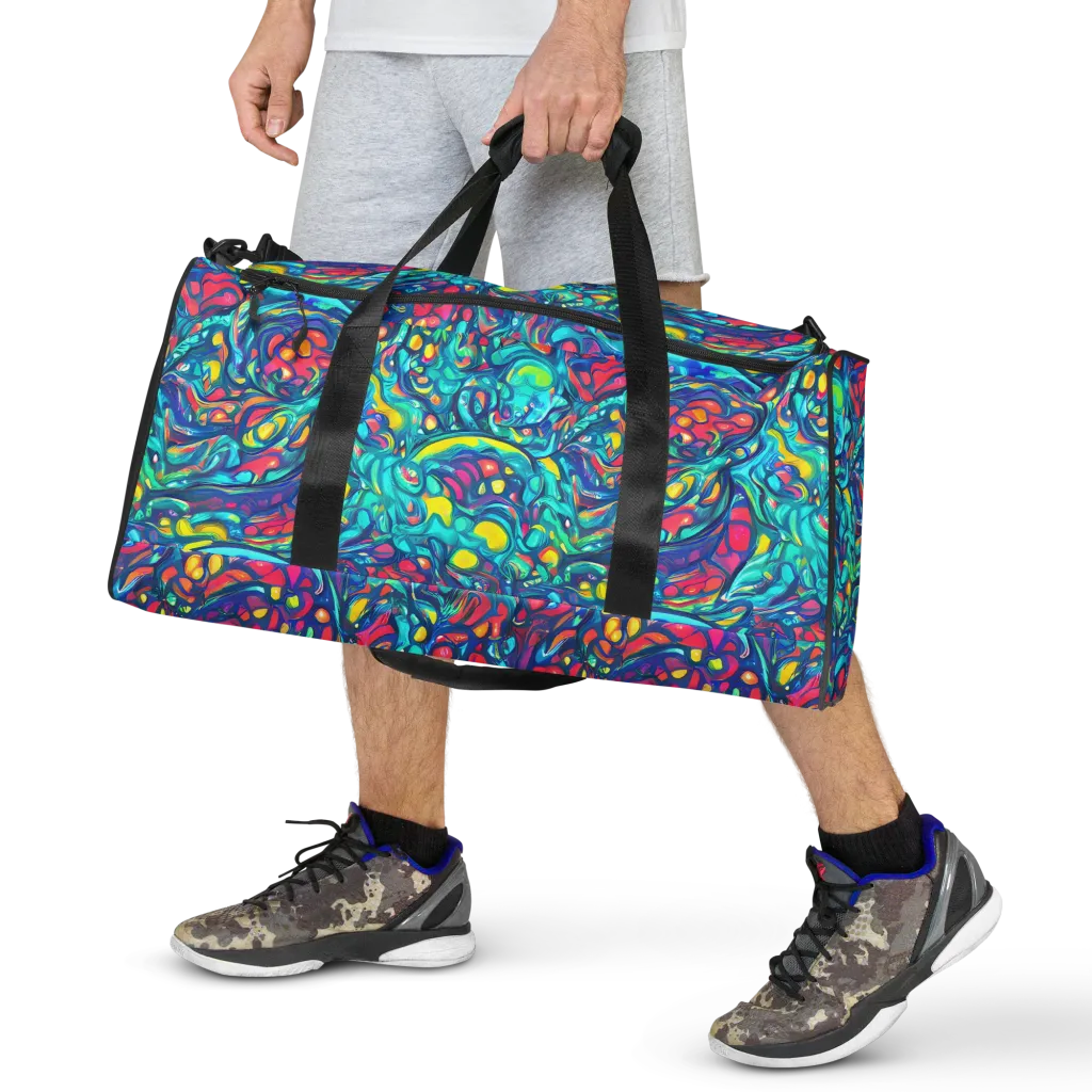 Turbulent Jewel on Duffle Bag — Front