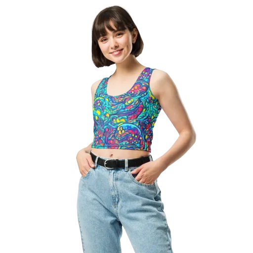 Turbulent Jewel on a Crop Top