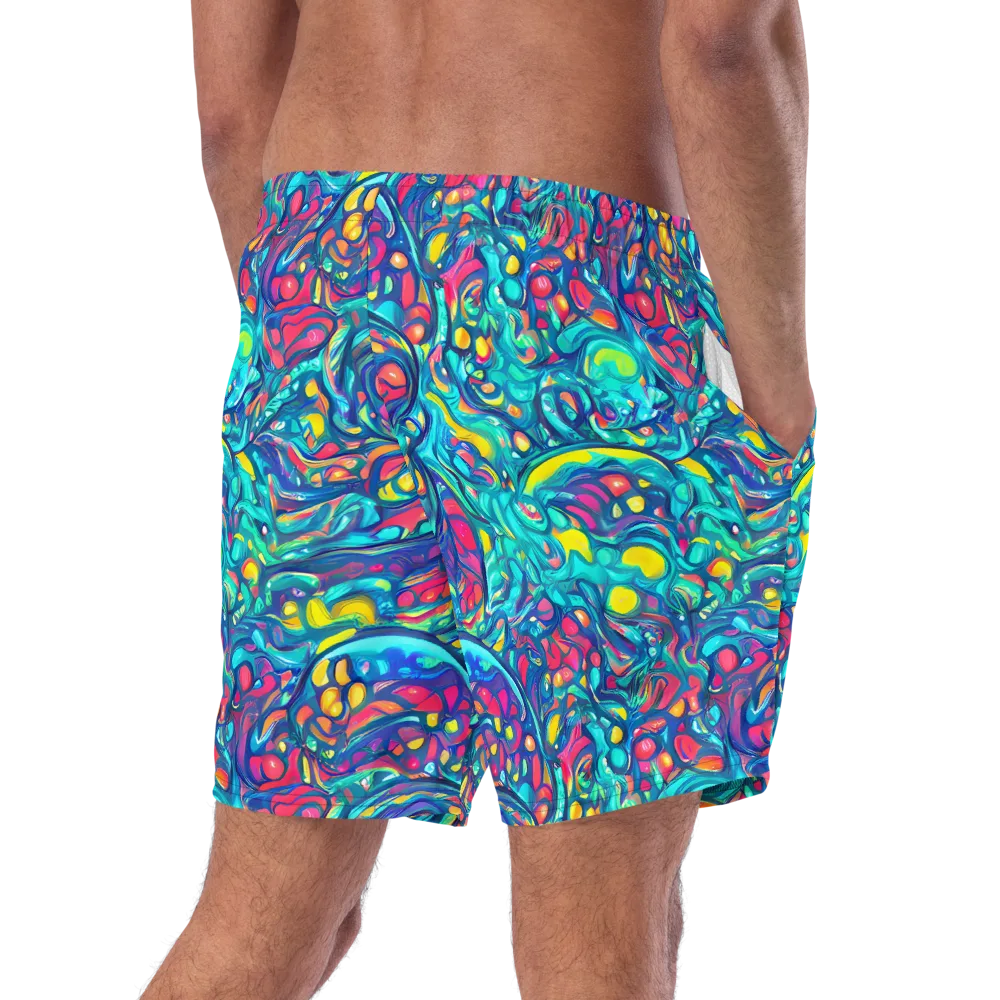 Turbulent Jewel on Swim Trunks — Right Back