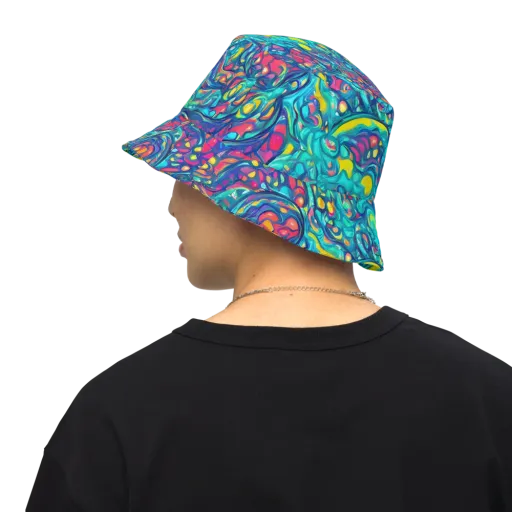 Turbulent Jewel on a Reversible Bucket Hat