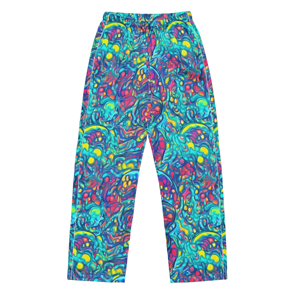 Turbulent Jewel on Women's Pajama Pants — Front
